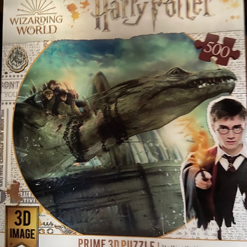 500 piece Harry Potter 3D puzzle